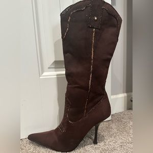 Calf Cowboy Style boots